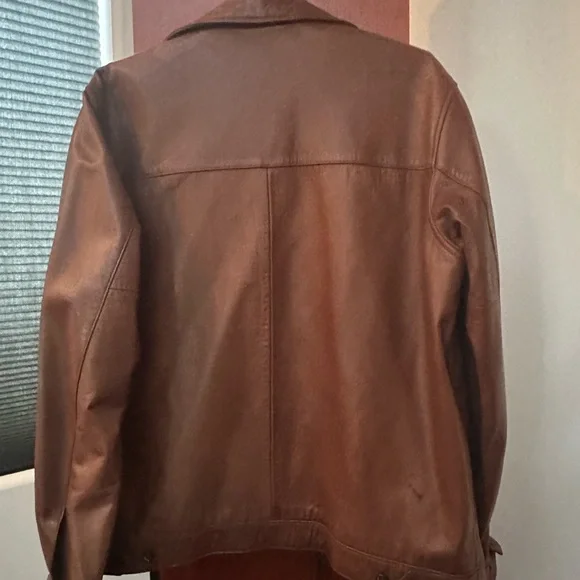 Polo Ralph Lauren Leather Jacket - Picture 2 of 6
